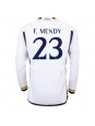 Billige Real Madrid Ferland Mendy #23 Hjemmedrakt 2023-24 Langermet